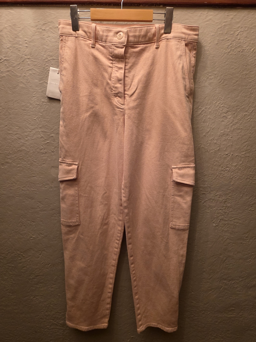 NWT Wilfred Free Aritzia Modern Cargo Pants Burnt Apricot Size 12